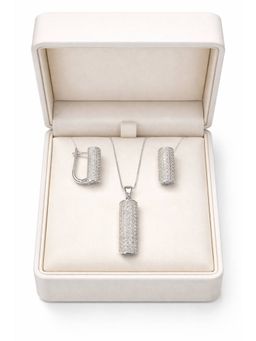 RUHA JEWELS - Dainty Silver Jewellery Set