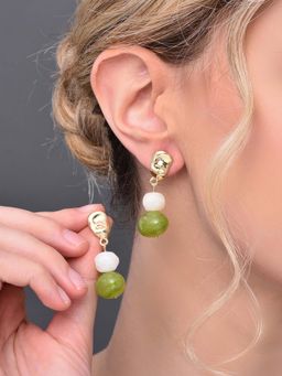 REENISAA - Acrylic Beads Drop Earrings