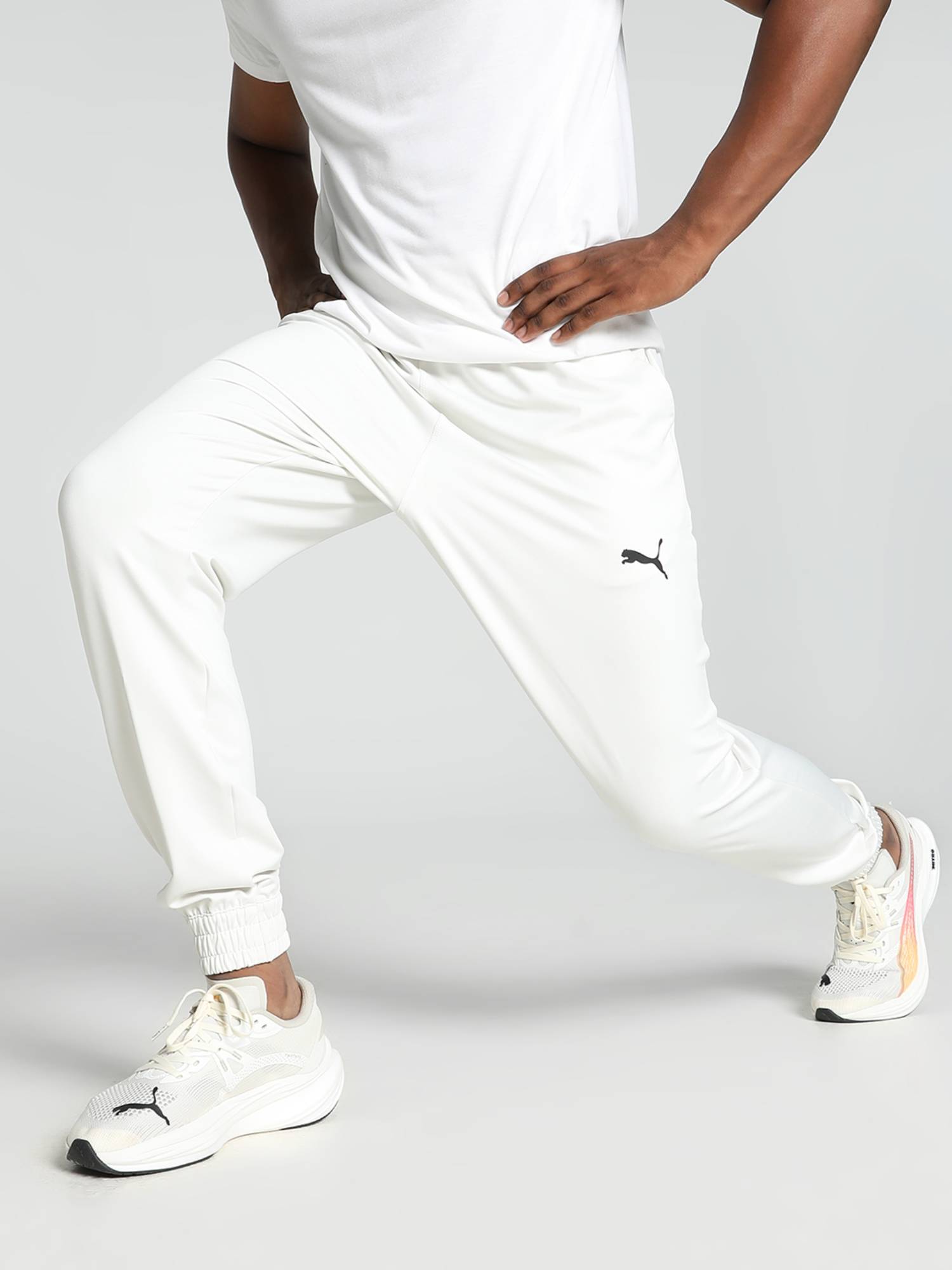 Buy Puma French Terry Men White Joggers (XS) Online