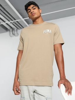 Puma - Squad Men Beige T-Shirt
