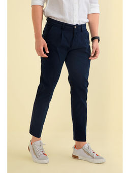 Snitch - Pleated Navy Chino