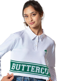 The Souled Store - Official Powerpuff Grls Buttercup Boxy Fit Polo for Women