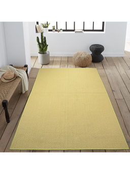 Saral Home - Modern Carpet (Green, Cotton Jute, 150 X 210 cm)