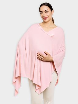 Mi Arcus - 2-In-1 Premium Modal Feeding Cover-Peach (0-6 Months)