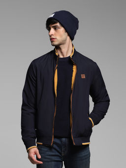 Jack & Jones - Navy Blue Regular Fit Jacket