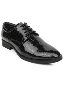LIBERTY - Fortune JJL-2 Black Formal Lacing Derbies Shoes For Men