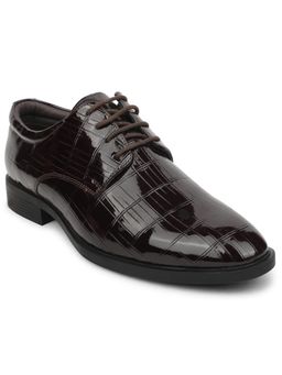 LIBERTY - Fortune JJL-2 Brown Formal Lacing Derbies Shoes For Men
