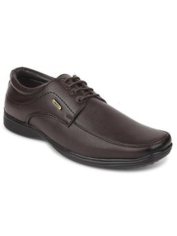 LIBERTY - Fortune R573-05 Brown Formal Lacing Derbies Shoes For Men