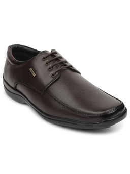 LIBERTY - Fortune REL-1 Brown Formal Lacing Derbies Shoes For Men