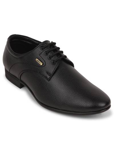 Fortune UVL-131 Black Formal Lacing Derbies Shoes For Men