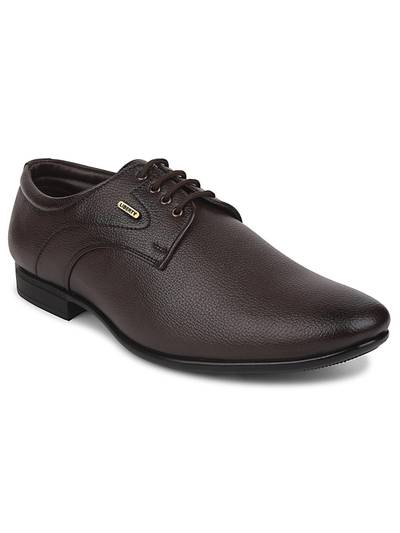 Fortune UVL-131 Brown Formal Lacing Derbies Shoes For Men