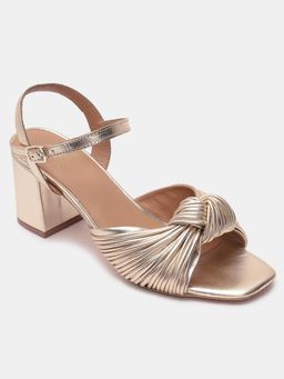 Tao Paris - Women Larsen Golden Block Heel Sandals