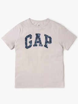 GAP - Boys Solid Crew Neck T-Shirt - Mauve