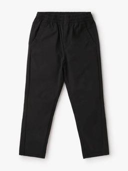 GAP - Boys Mid-Rise Regular Fit Track Pants - Black