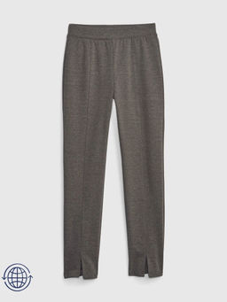 GAP - Girls Mid-Rise Slim Fit Melange Leggings - Grey