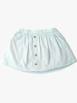 GAP - Girls Mid-Rise Skater Skirt - Blue