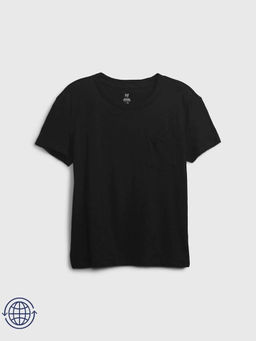 GAP - Girls Crew Neck T-Shirt - Black