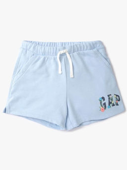 GAP - Girls Mid-Rise Regular Fit Shorts - Blue