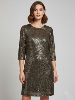 Scoup - Golden Sequin Dress
