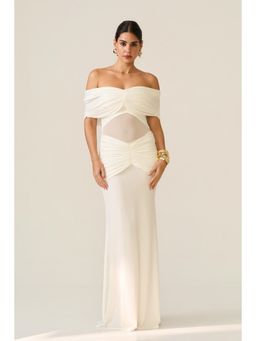 LABEL FROW - White Elsa Maxi Dress