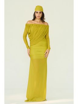 LABEL FROW - Green Hazel Maxi Dress
