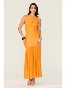 LABEL FROW - Orange Aura Dress