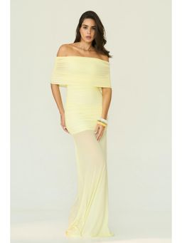 LABEL FROW - Yellow Serene Dress