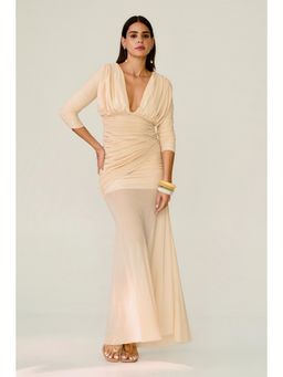 LABEL FROW - Nude Juliette Dress