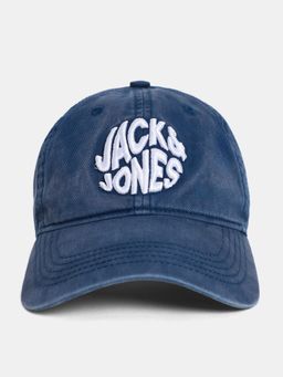 Jack & Jones - Men Solid Navy Blue Cap