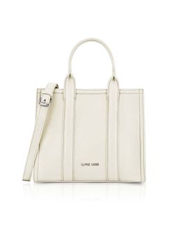 Lavie Luxe - Women's Cobs large satchel (Offwhite)