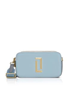 Lavie Luxe - Blue Synthetic Leather Solid Slingbag