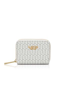 Lavie Luxe - White Vegan Leather Printed Wallet