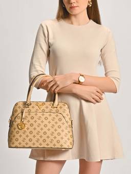 Lavie Signature - Women's Mono Ozerk Medium Satchel Handbag (M)