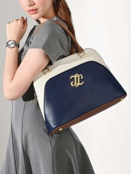 Lavie Signature - Women's Aiken Colourblock Dome Medium Satchel Handbag (M)