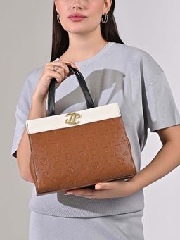 Lavie Signature - Women's Colourblock Marfa Medium Satchel Handbag (M)