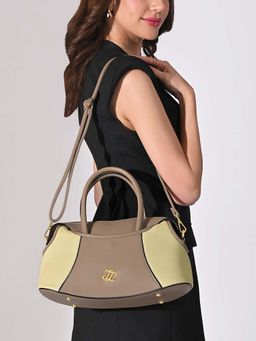 Lavie Signature - Women's Canva Medium Satchel Handbag (Medium)