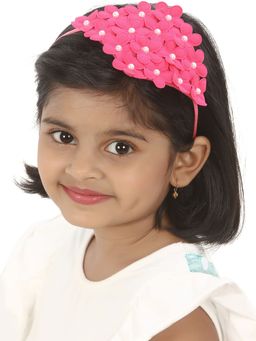 EL REGALO - Kids Girls Hairband Magenta