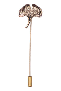 The Tie Hub - Rust Flower Metal lapel Pin