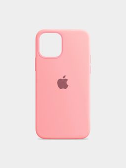 Treemoda - Peach Solid Silicone Apple Back Case