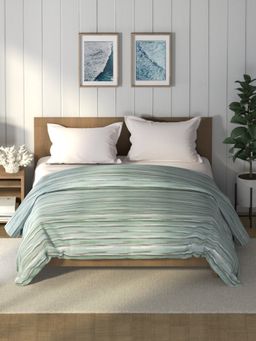 Nautica - Green Super Soft Cotton Fabric Comforter for All Weather (Double)