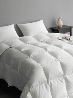 Nautica - White Super Soft Microfiber Comforter for All Weather (Double)