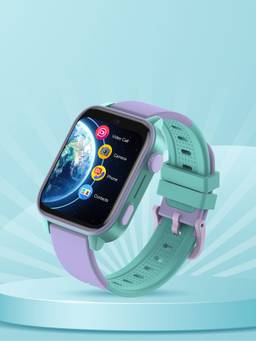 Spiky - Gnome Kids Smart Watch with Interactive Ai - Purple (4-14 Years)