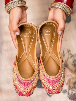 LORYPHILORY - Noor Jahan Pink Juttis