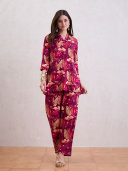 CHETI - Red Printed Co-Ord Set