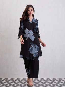 CHETI - Black Cotton Co-Ord Set