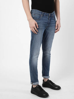 Lee - Mens Skinny Blue Jeans