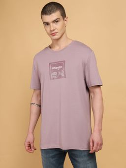 Wrangler - Mens Purple T-shirt