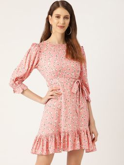 Twenty Dresses by Nykaa Fashion - Pink Summer Dreams Floral Dress