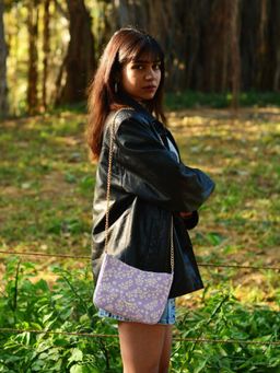 EcoRight - Canvas Sling Bags for Woman - Forget Me Not