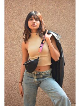 EcoRight - Night Bloom Fanny Pack-Black